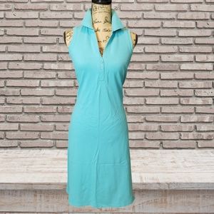 Ann Taylor Loft Knit Aqua Dress
